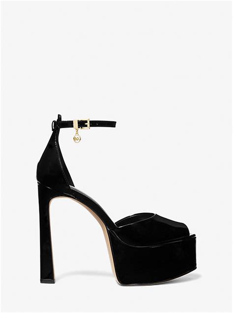 Martina Patent Leather Peep